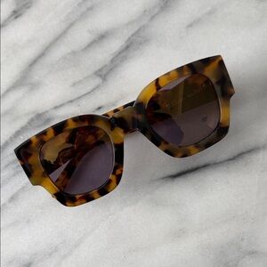 Karen Walker Number Two Tortoise Shell Sunglasses